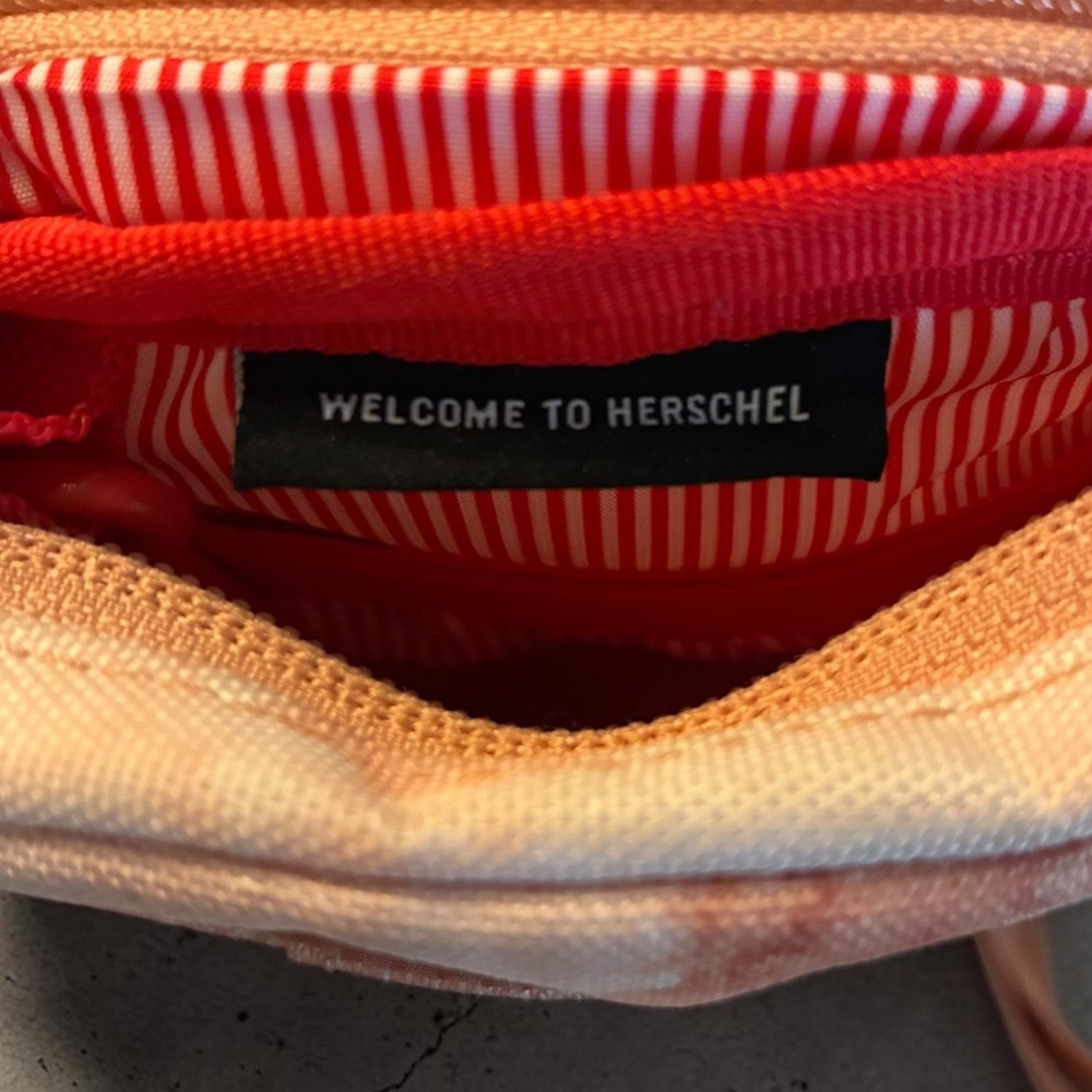Herschel Supply Cruz Crossbody Bag Pastel Cloud‎ Papaya Mini Festival Waist Bag - Picture 8 of 11